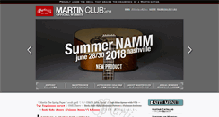 Desktop Screenshot of martinclubjp.com